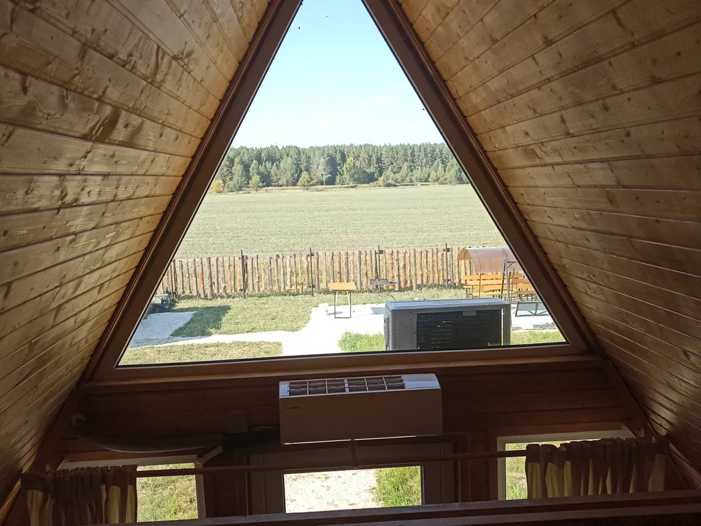 Коттедж Уютный дом в стиле А-frame с видом на лес — Казань