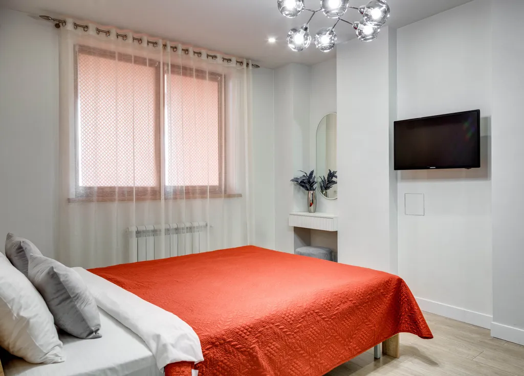 Апартамент с двумя спальнями и видом на море в современном ЖК