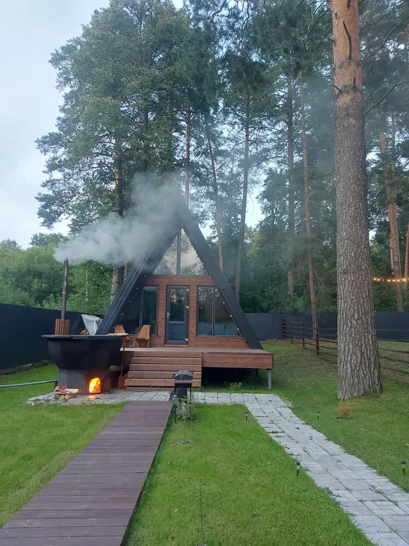 Коттедж Уютный дом в стиле А-фрейм — Казань