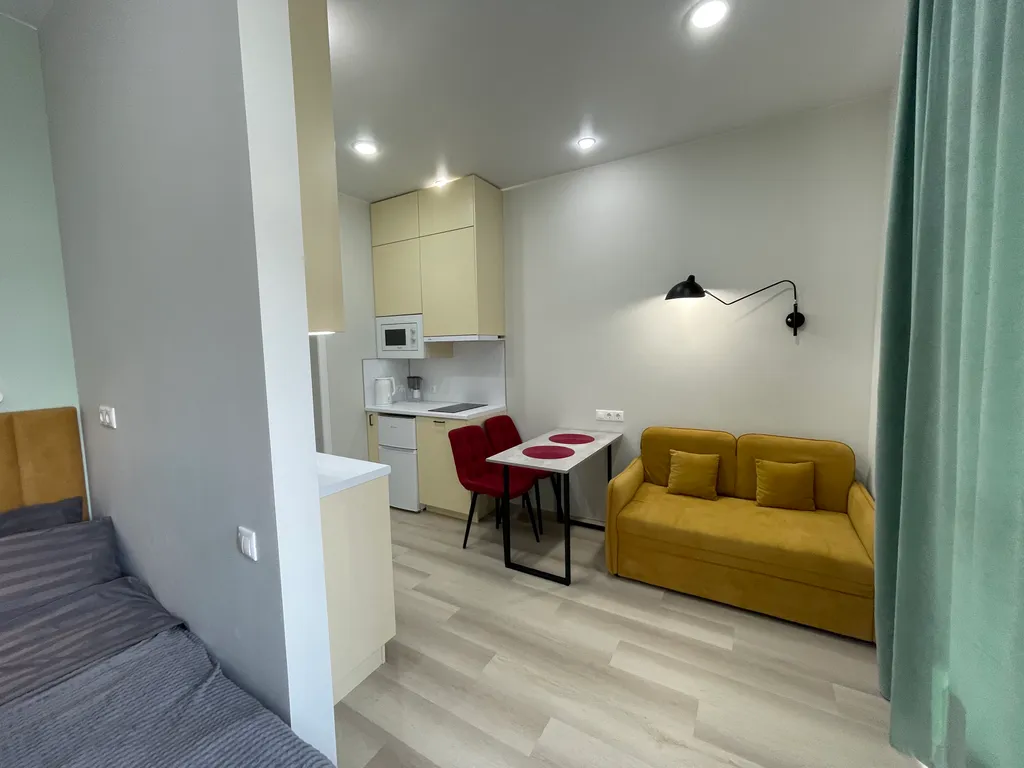 Студия с видом на горы