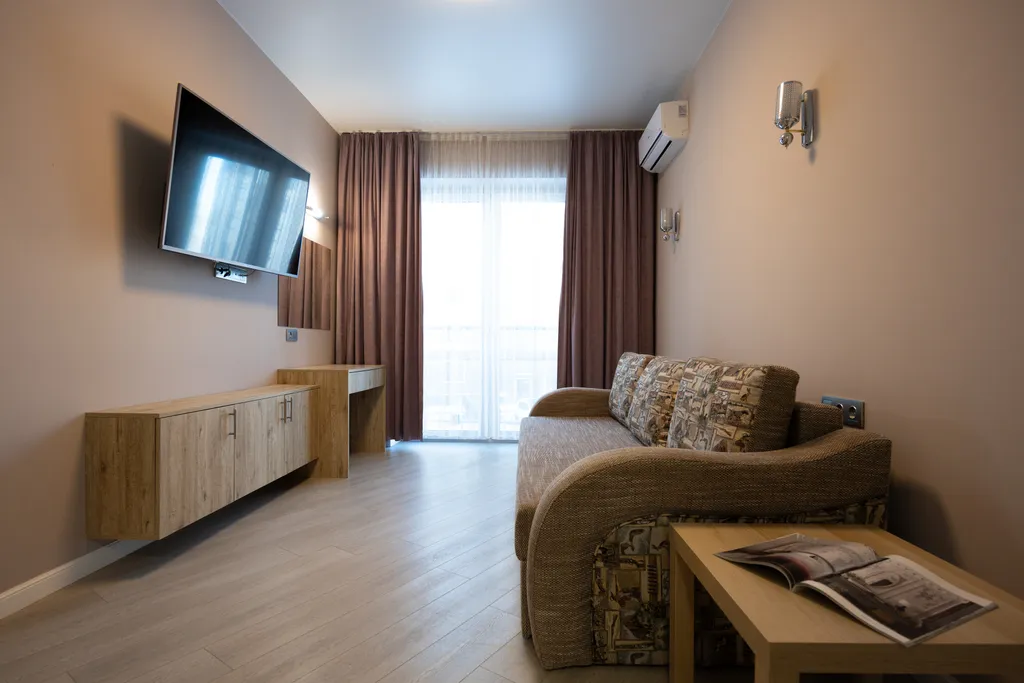 Квартира Квартира Апартамент на 1 линии моря | Апарт Зеленоградск — Зеленоградск