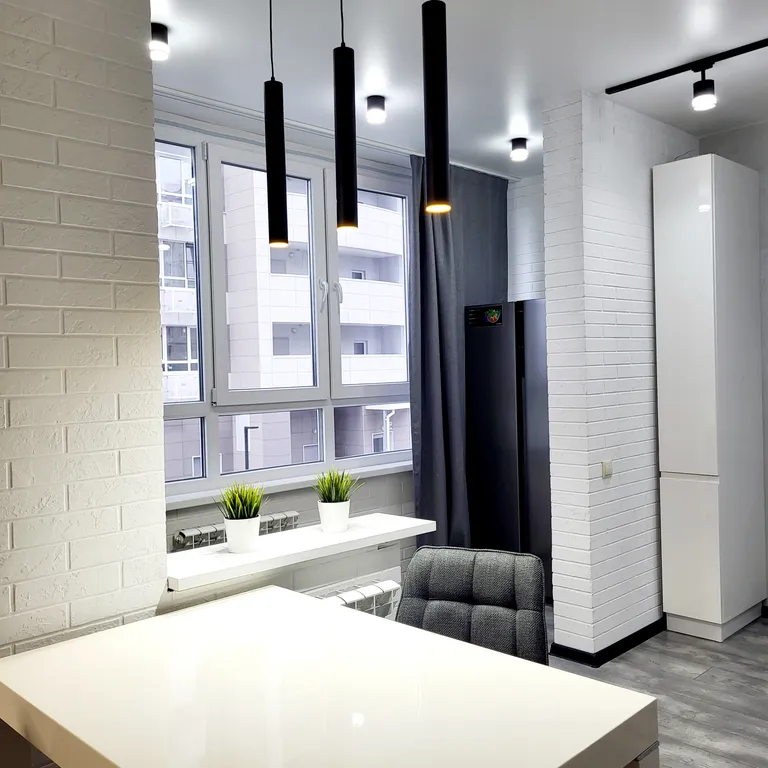 Новая, просторная квартира-студия