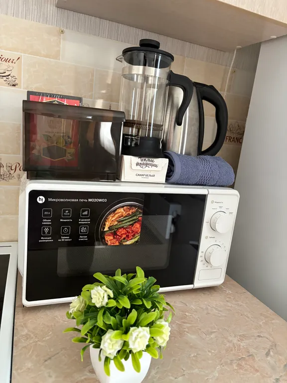 Однокомнатная квартира с уютным балконом