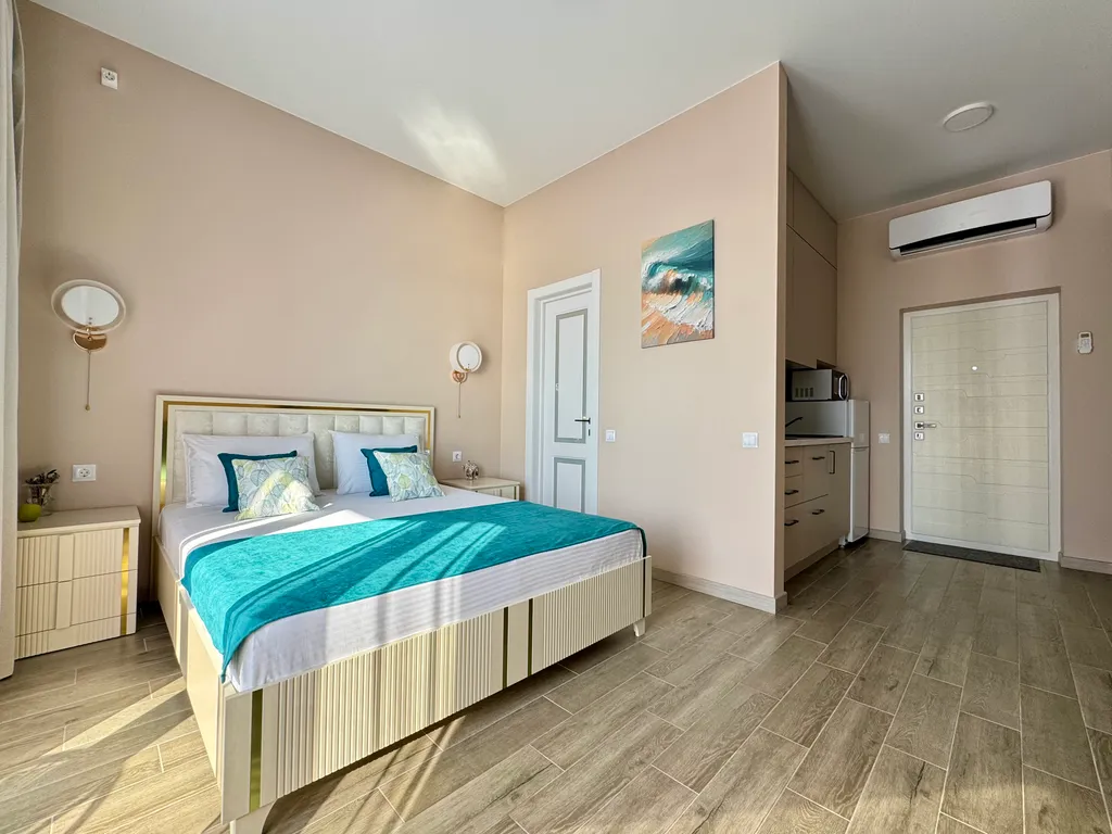 Квартира Квартира Премиум с видом на море и балконом — Лазаревское