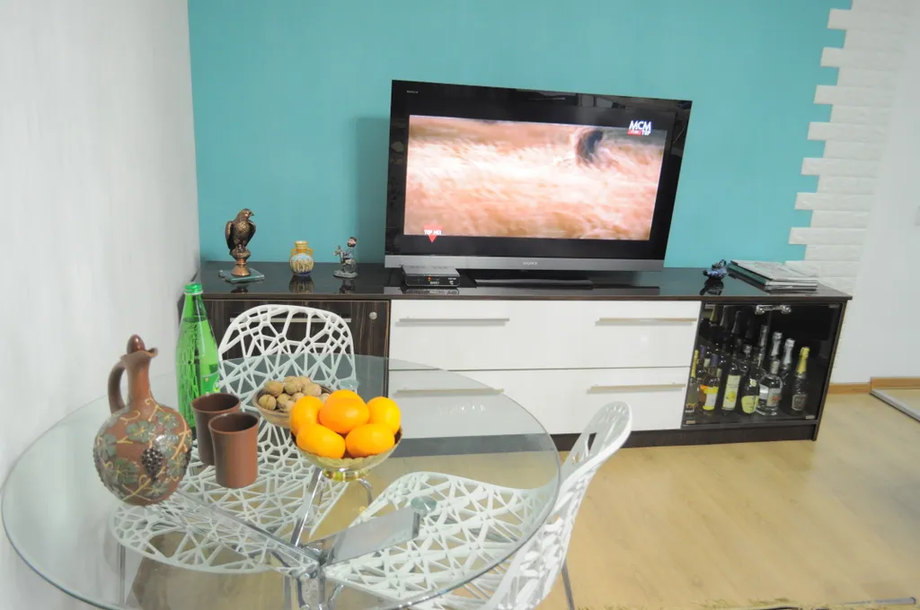 Квартира в ярких тонах