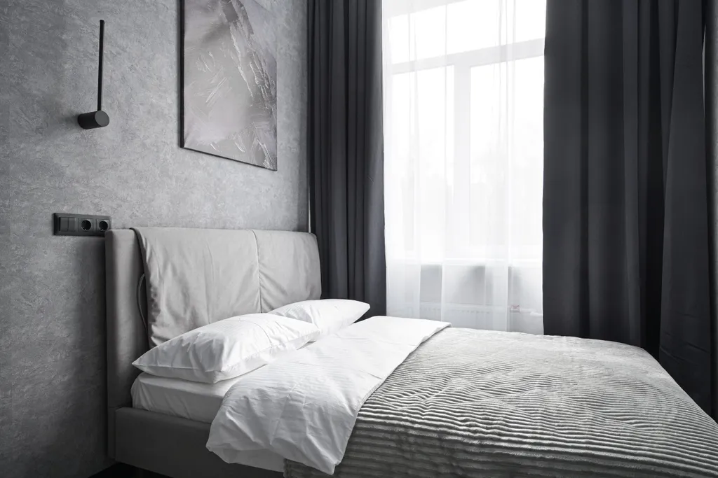 Квартира Квартира Студия в ЖК Park Side в монохромном стиле №1 — Санкт-Петербург