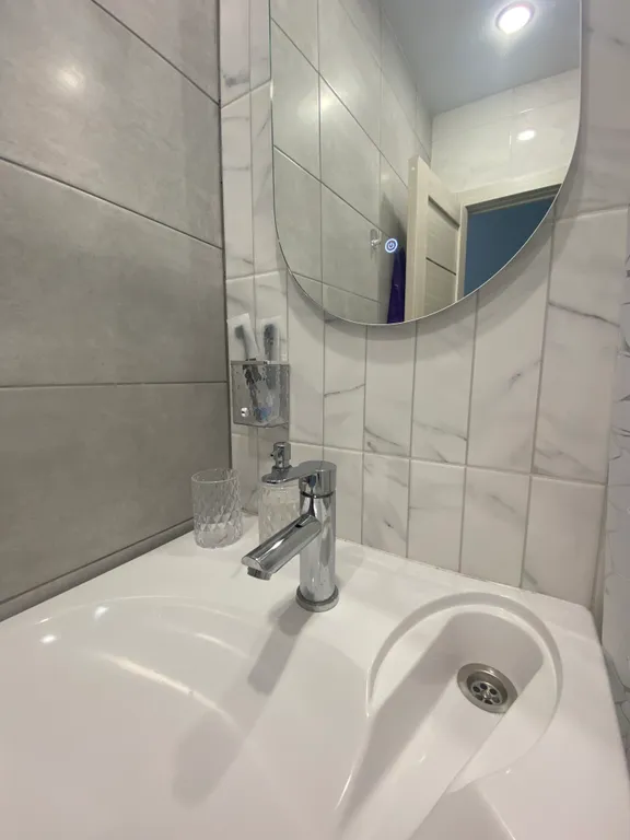 Студия после современного ремонта