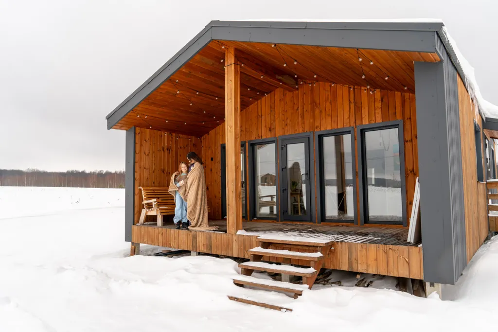 Коттедж Панорамный дом у поля и леса — аренда посуточно в Переславль-Залесский