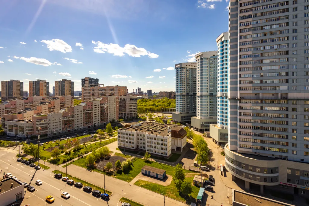 Квартира Апартаменты с балконом и видом на город — Москва