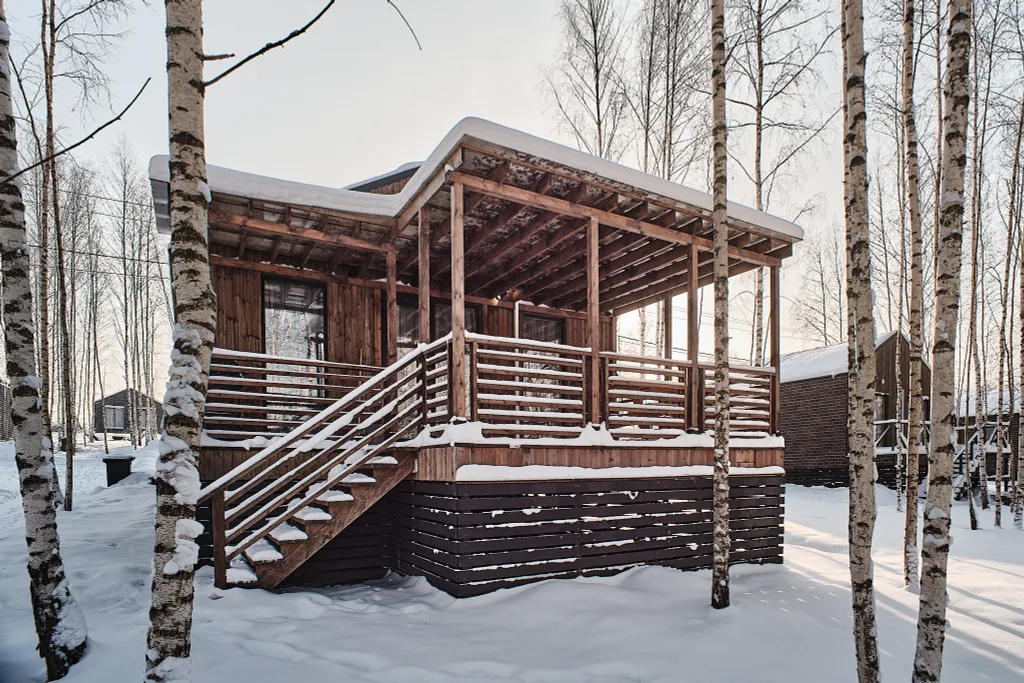 Термальный - дом с жаркой сауной внутри