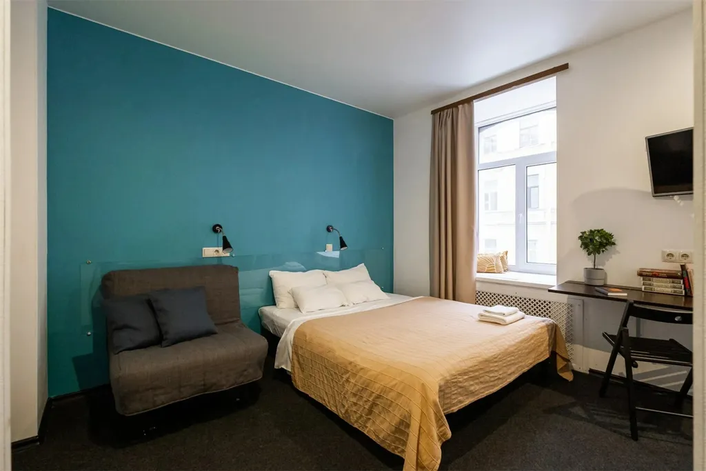 Квартира Просторная трехместная гостевая комната — Санкт-Петербург