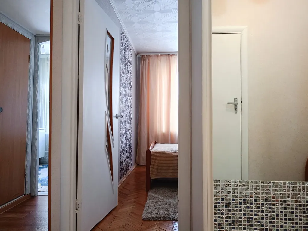 Двухкомнатная квартира для 6 гостей в центре города