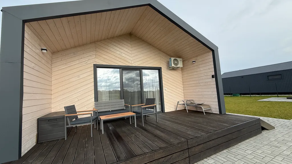 Уютный домик с банькой