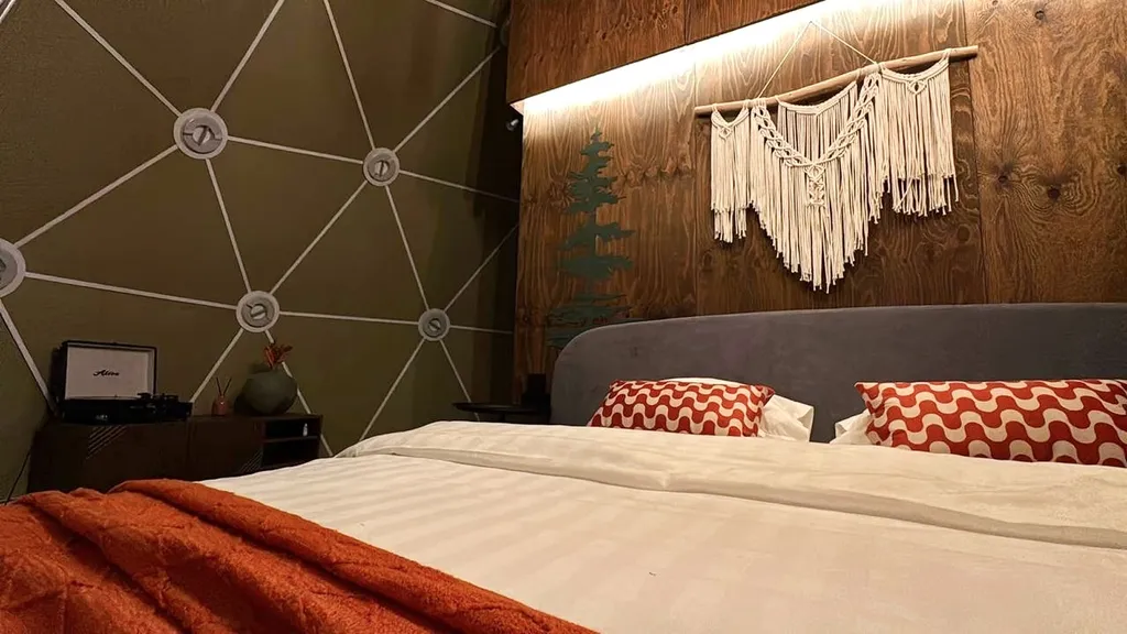 Коттедж Купольный дом «WOOD» на 4 гостя — Шерегеш