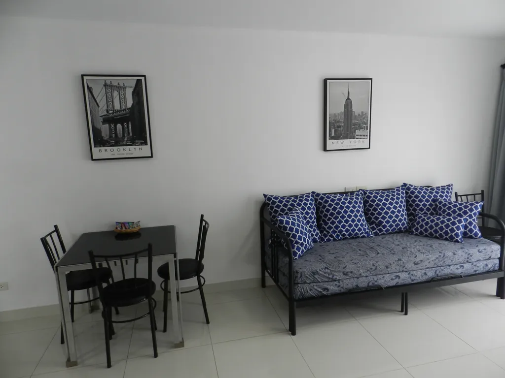 Апартамент с 1 спальней и гостиной у моря