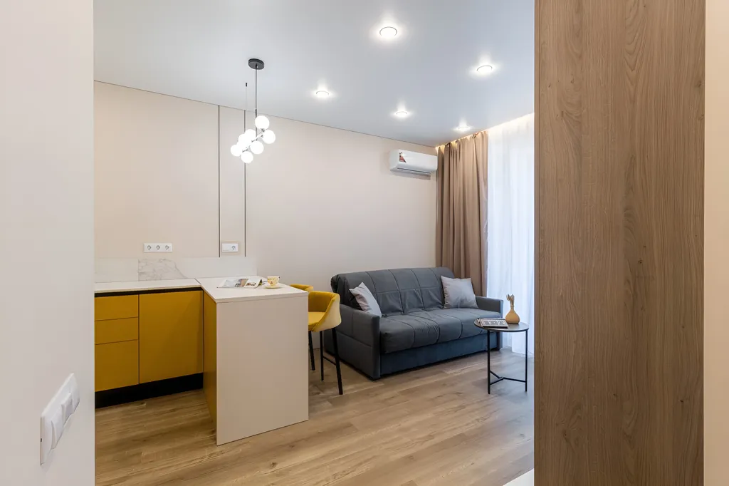 Квартира Квартира Желтый бриллиант в Речном порту — Тюмень