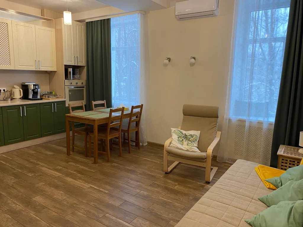 Уютная евродвушка рядом с Кремлевским парком