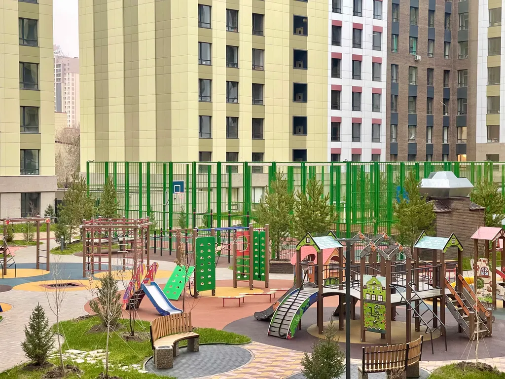 Квартира Квартира Однокомнатная красивая новая в центре Левого берега — Астана (Нур-Султан)