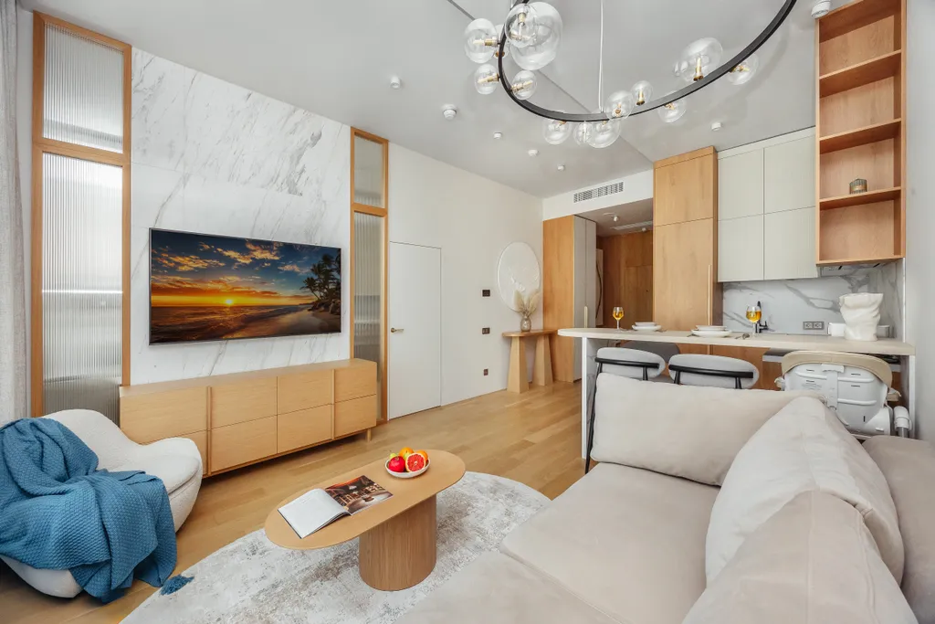 Квартира с 1й спальней - majesty4