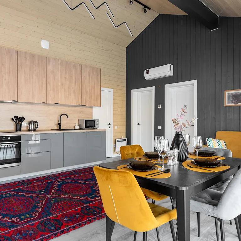 Домик в Икше с камином и сауной (Lato-76)