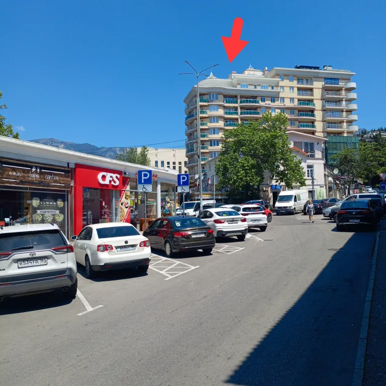 Апартаменты с видом на море и горы