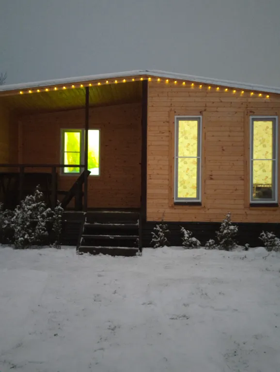 Уютный домик с гидромассажным бассейном