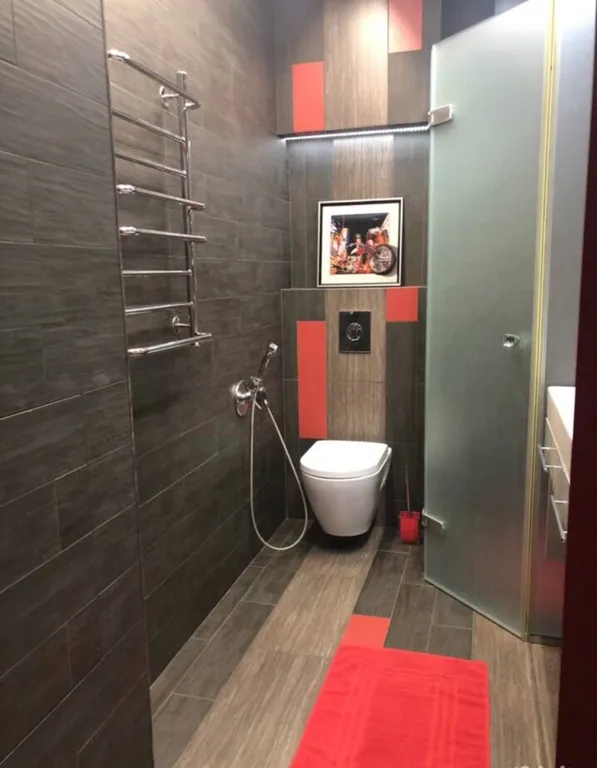 Студия с дизайнерским ремонтом