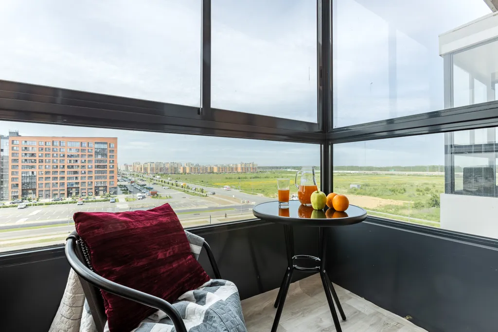 Квартира Студия комфорт с красивым видом — аренда посуточно в Новоселье