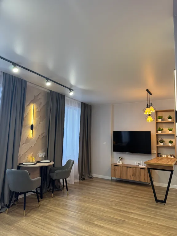 Видовая, уютная студия на берегу Волги