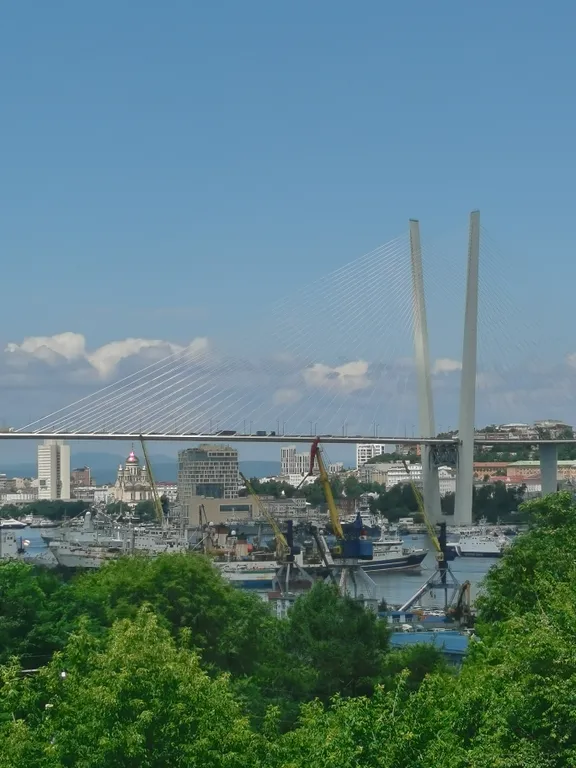 Квартира Квартира Look на залив и Золотой мост, между двух ТЦ, до центра и моря 10 минут — Владивосток
