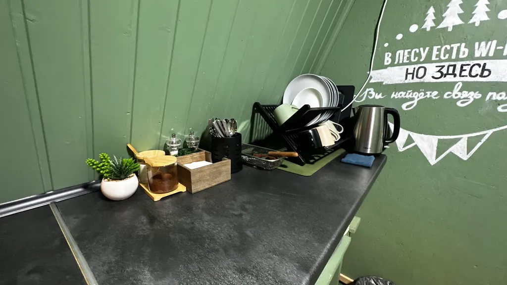 Дом в лесу для семейного отдыха