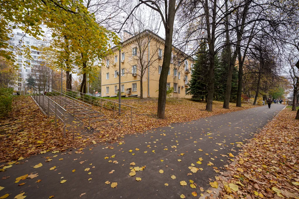 Квартира Квартира Двухместная студия рядом с метро Каховская — Москва