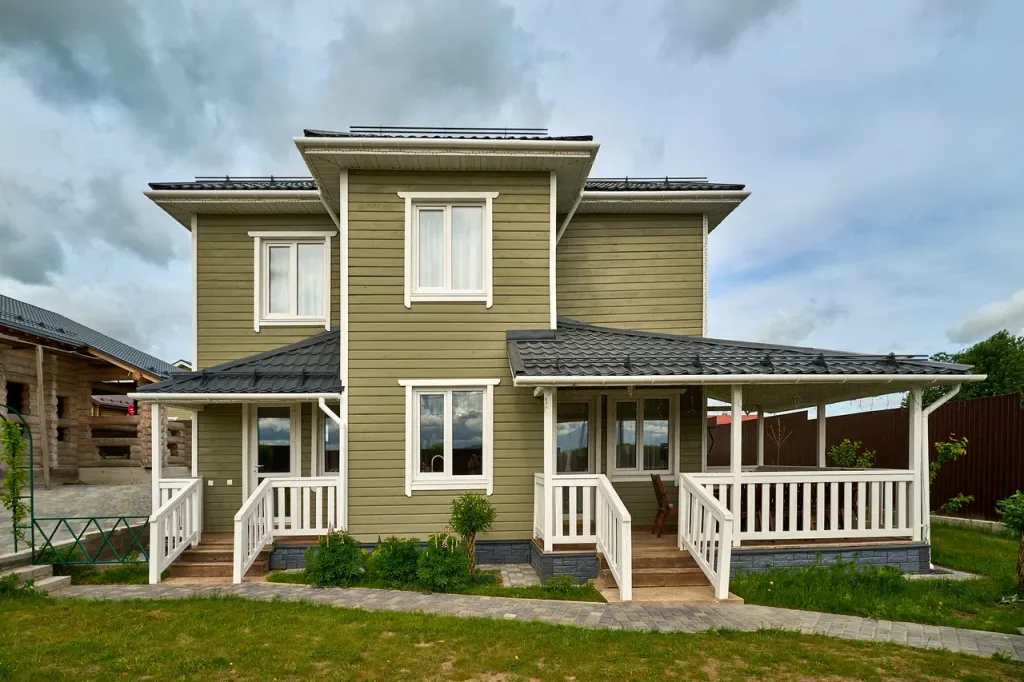 Коттедж Комфортабельный коттедж с дровяной сауной под Петергофом — Узигонты