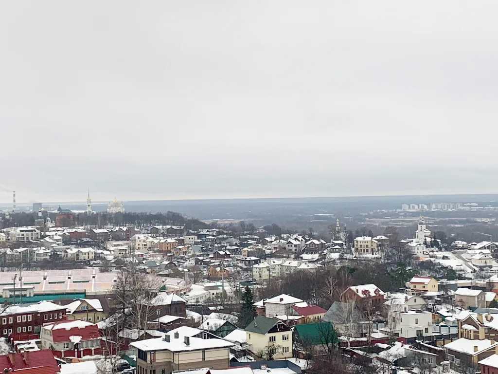 Видовая однушка в центре с шикарным видом на город