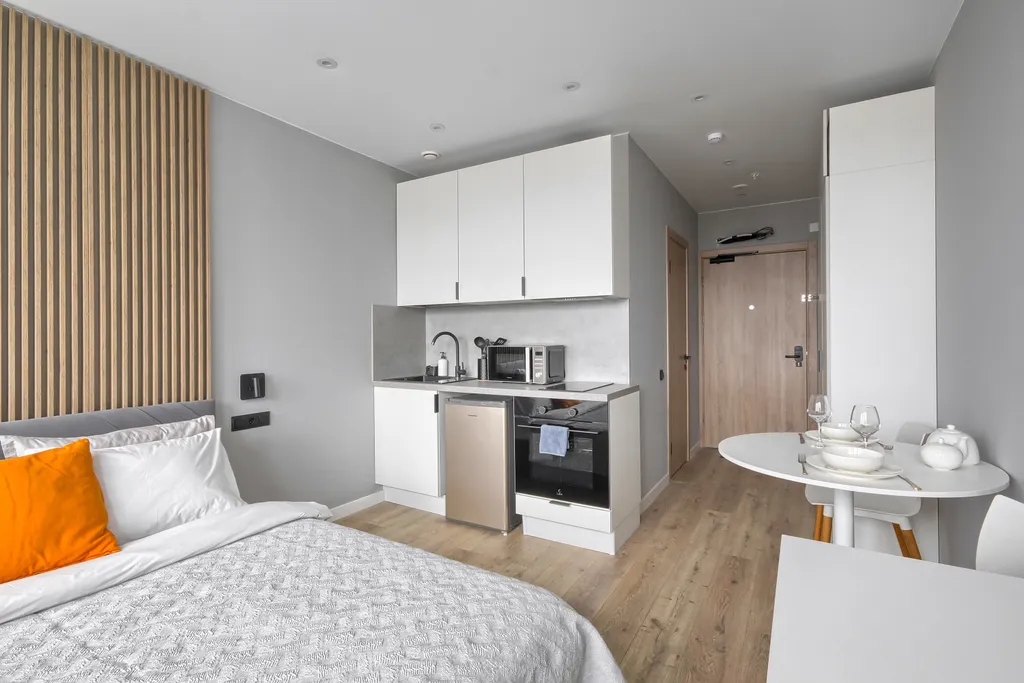 Квартира Дизайнерские апартаменты в апарт-комплексе 25/7 Заневский — Санкт-Петербург