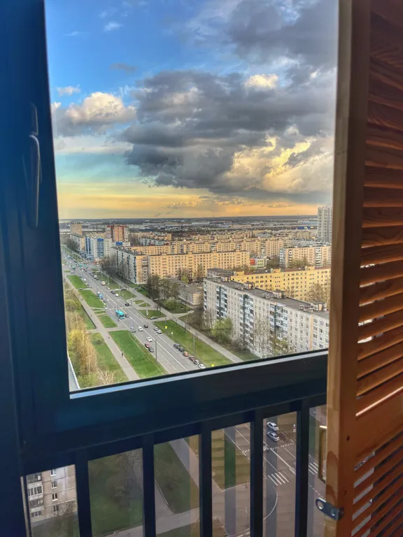 Квартира Квартира Видовая евро-двушка в новом современном ЖК Балканы. — Санкт-Петербург