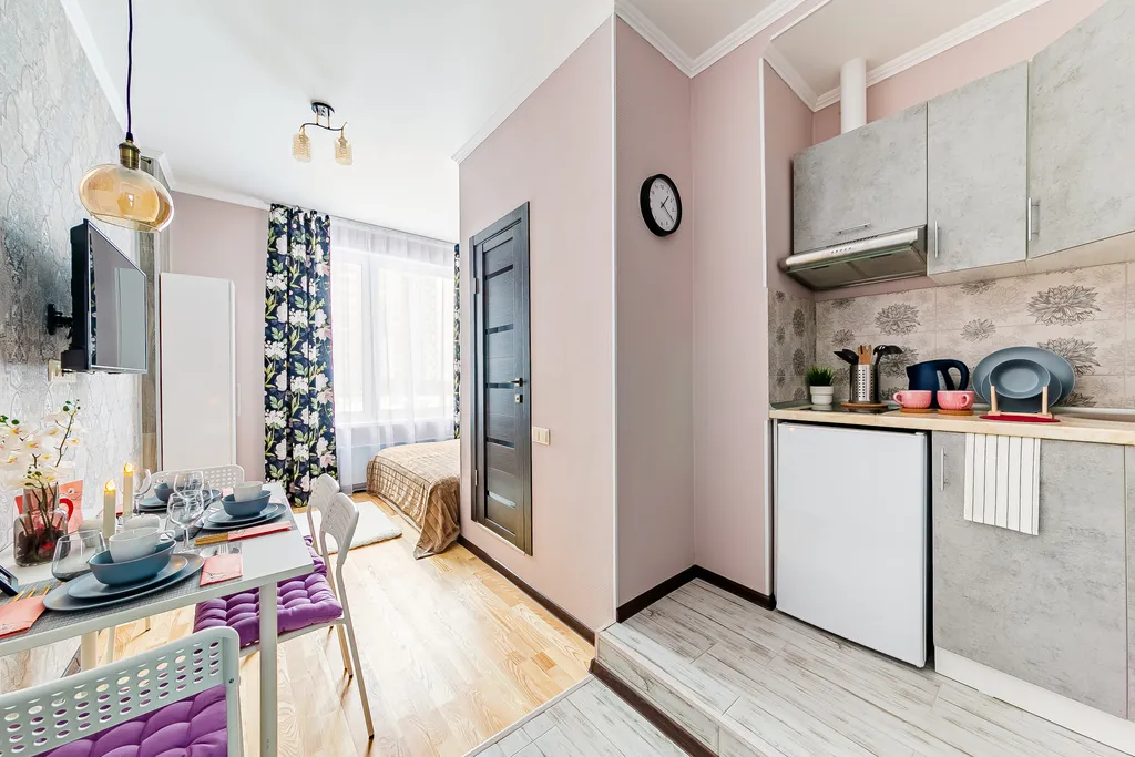 Квартира Квартира Уютная студия в ЖК Испанские кварталы — Москва