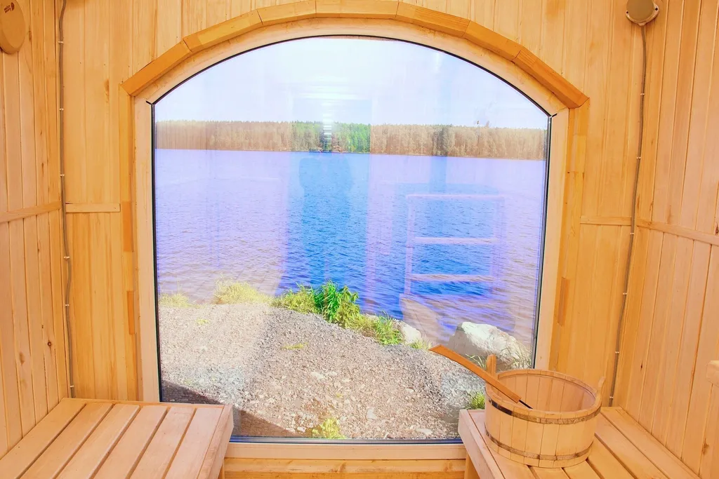 Коттедж Онежская Горка на берегу озера