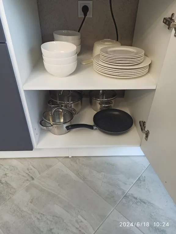 3-комнатные апартаменты с кухней на черном море