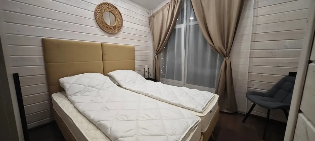 Коттедж Коттедж Уютный барнхаус на берегу реки Искона в окружении соснового леса — Можайск