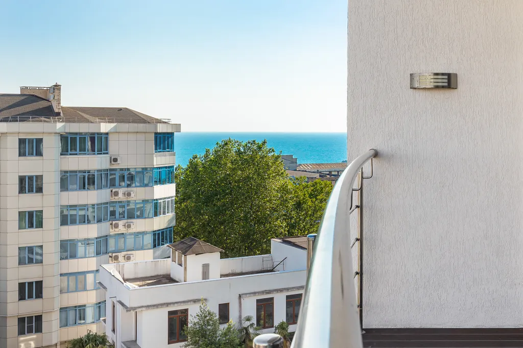 Апартаменты Барселона-Парк с видом на город с балконом