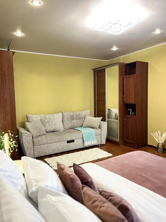 Уютная квартира в 10 минутах езды от центра в новом доме