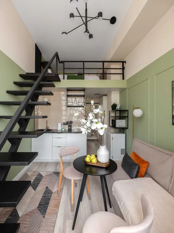 Квартира Квартира Уютная студия у метро, всё для комфортного проживания — Москва