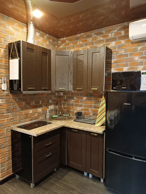 Квартира-студия с мангальной зоной