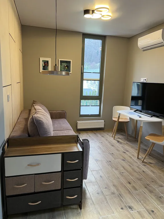 Апартаменты в Куб-терра, Голубой лён