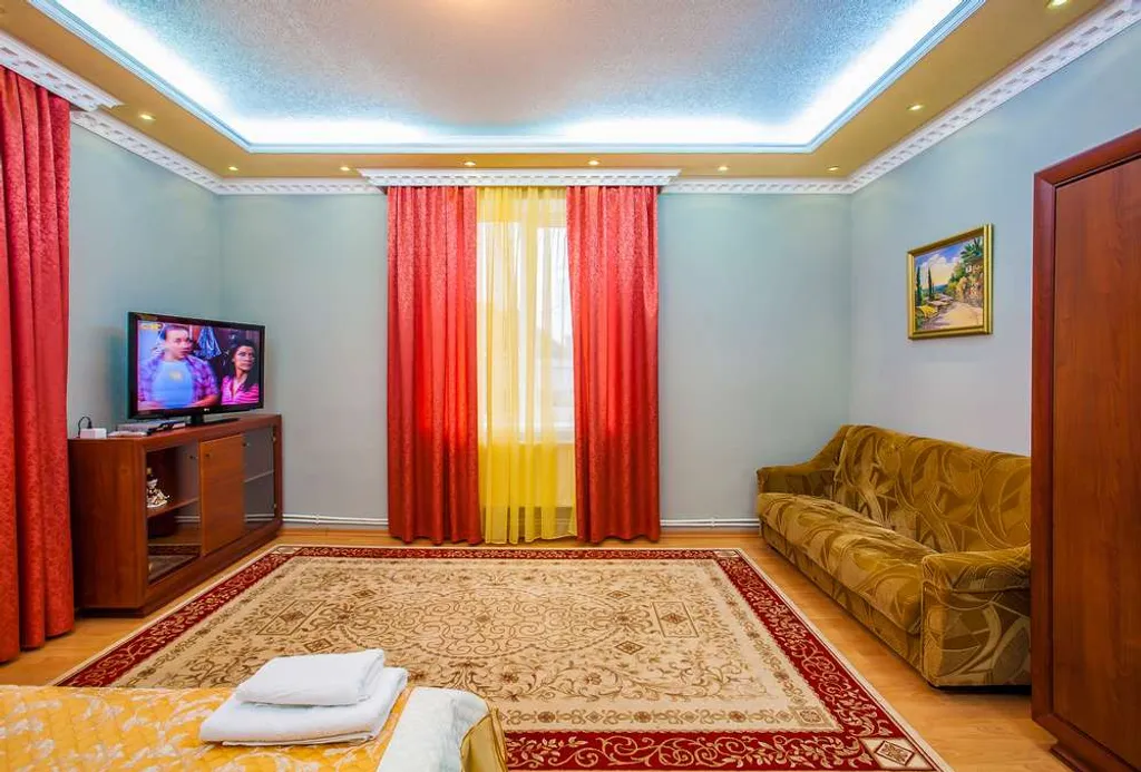 Апартаменты с двумя спальнями (в коттедже Тройка)