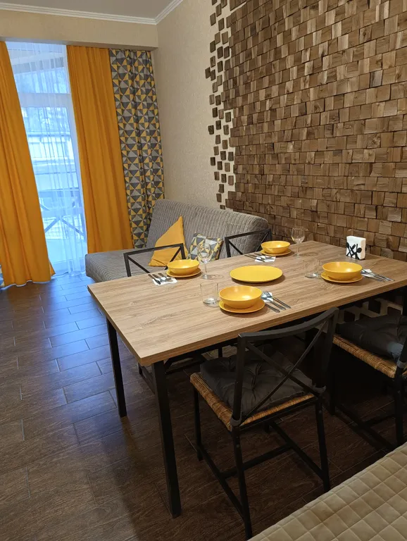 Квартира в ЖК Вершина с видом на горы — аренда посуточно в Домбай