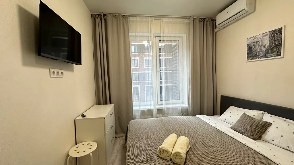 Квартира Квартира Уютная студия в ЖК Левел Амурская — Москва