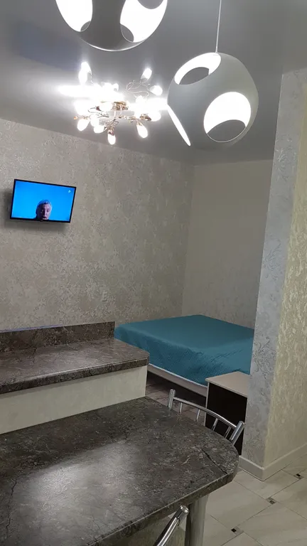 Уютная квартира студия с видом на Волгу