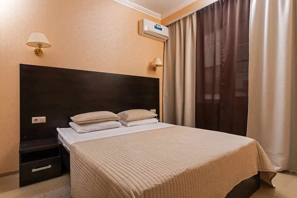 Двухкомнатный номер с подогреваемым бассейном и балконом